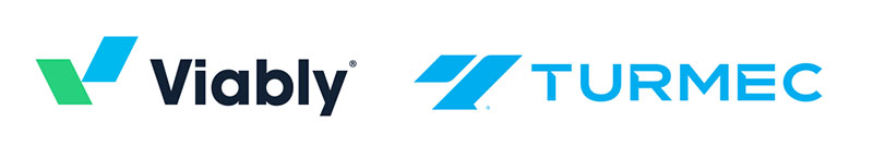 Viably and Turmec logos